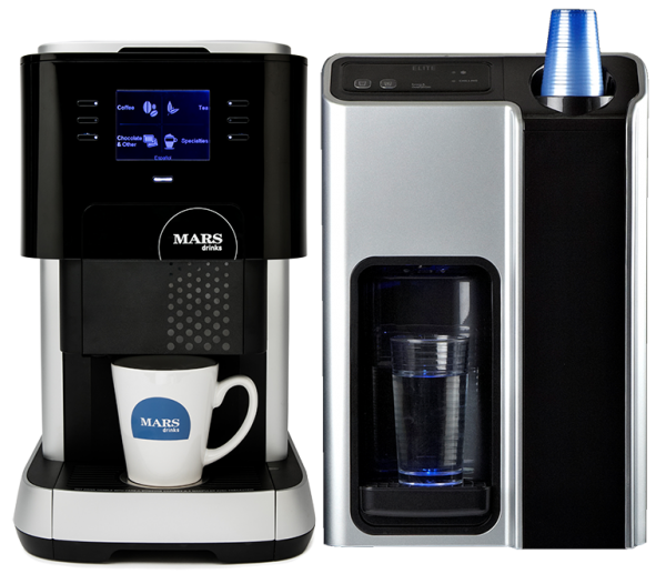 picture of flavia 500 and water cooler