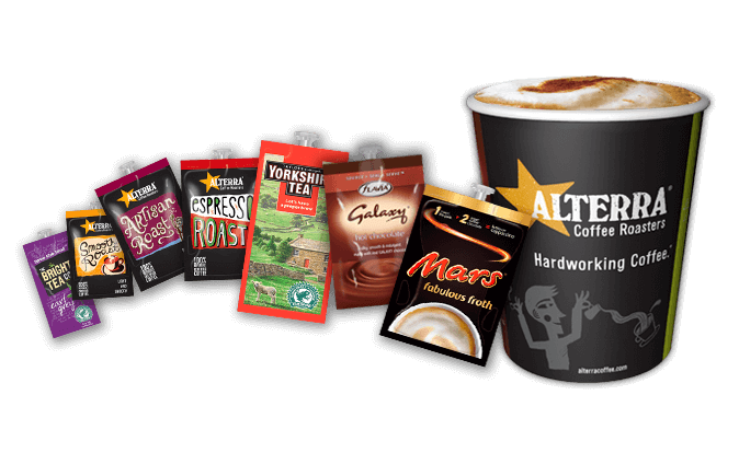 Flavia Sachets and Paper Cup KSV