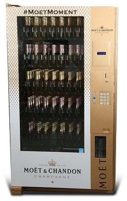 Moet Champagne Vending Machine Image