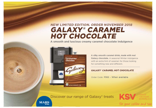 New Flavia Galaxy Caramel Image and launch details